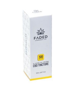 Faded CBD Tincture