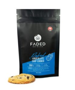 Faded Cannabis Co. Baked Chocolate Chip Cookie 200mg THC