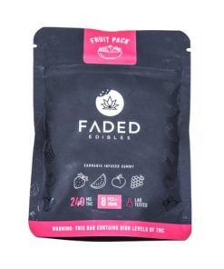 Faded Fruit Pack Gummies 240MG THC