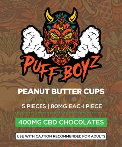 Puff Boyz 400mg CBD Peanut Butter Cup Bites