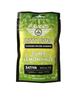 Pegasus THC Gummies Super Lemon Haze 500mg