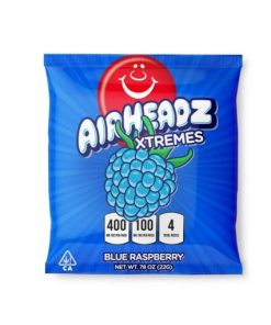 Airheadz Xtremes Blue Raspberry 400mg THC