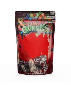 Dank Gummies Berries Red 500mg THC