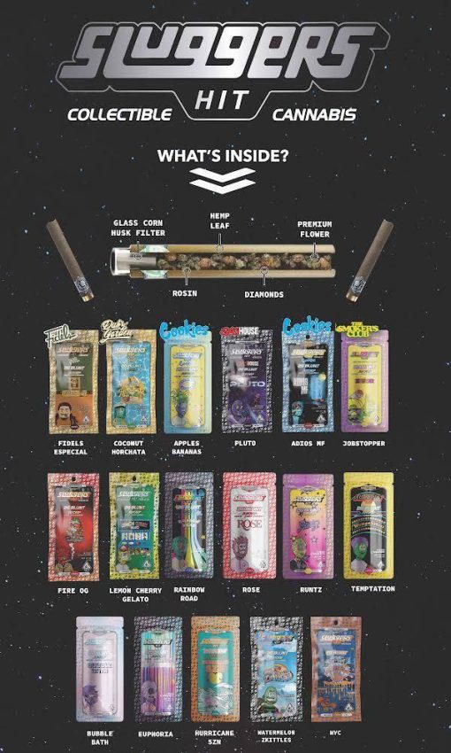 Sluggers Hit 2g Pre Roll Single Wholesale